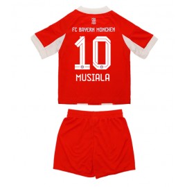 Bayern Munich Jamal Musiala #10 Hjemmebanetrøje Børn 2025-26 Kortærmet (+ Korte bukser)